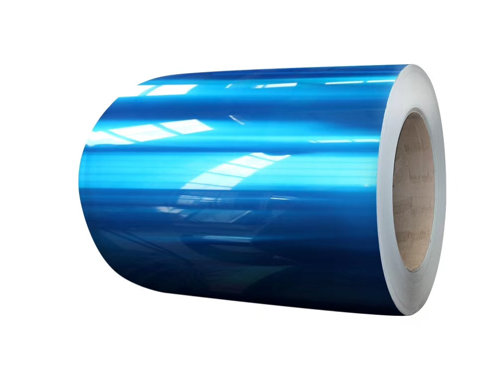 Hot Dip Galvanizing steel coils steel plate steel pipe blue 0.18*1000