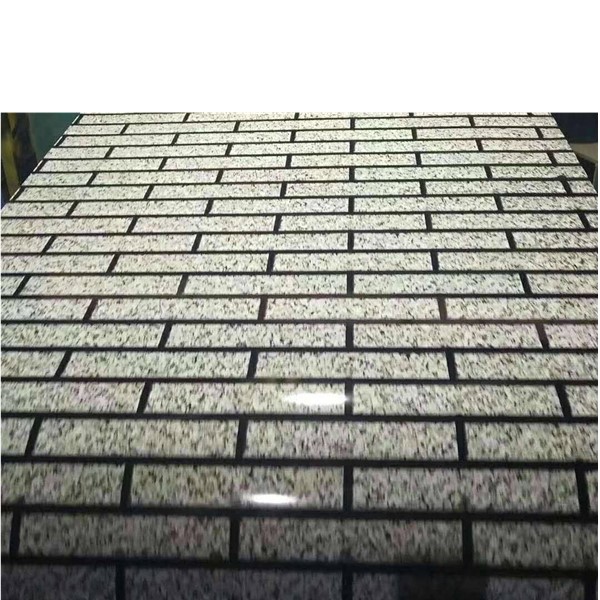Brick design  color coated steel coil for roofing and sheet 