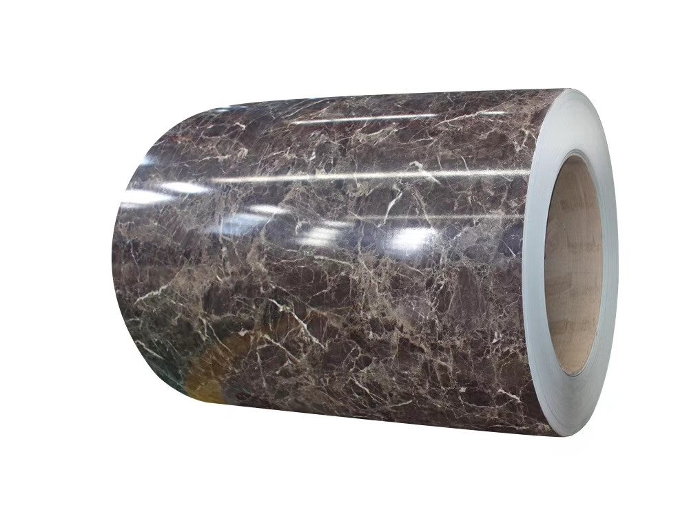 beautiful marble design prepainted steel coil PPGI PPGL