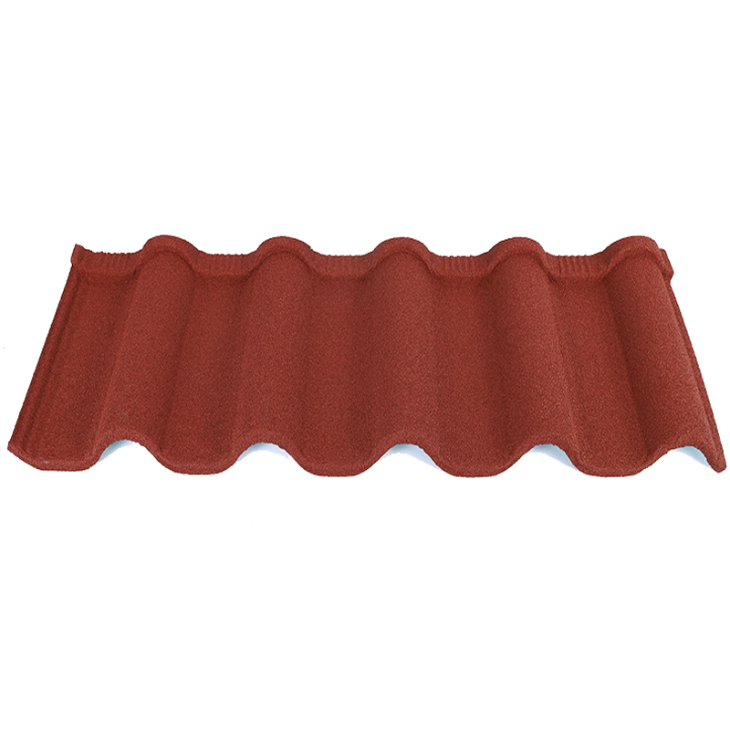 Deep Roman rainbow type roofing sheet Stone Coated Metal Roof cheap and good quality 