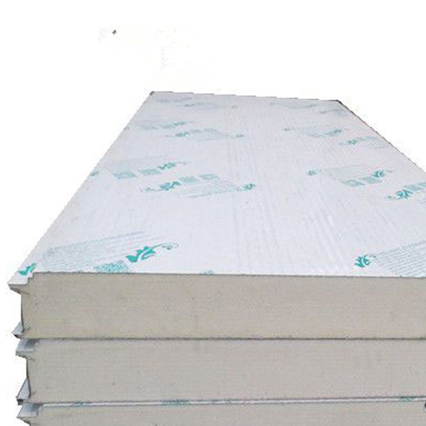 High Quality Roof Exterior Decoration  Polyurethane Panel Sandwich For Prefab House and cold room 