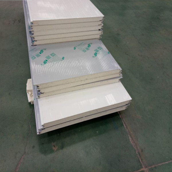 High Quality Roof Exterior Decoration  Polyurethane Panel Sandwich For Prefab House and cold room 
