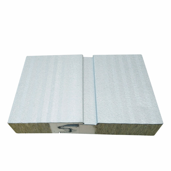Rock wool sandwich panel Corrugated Steel Roofing Sheets 100mm abu dhabi