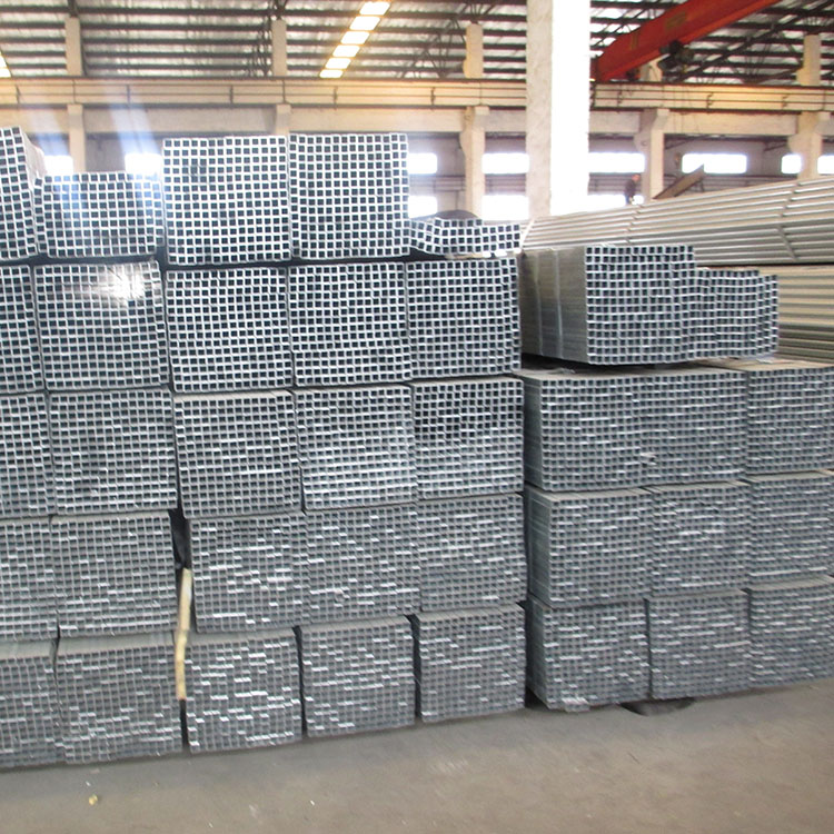 40*40mm ERW Hollow Steel pipe GI Hot Dip Galvanized Steel Pipe