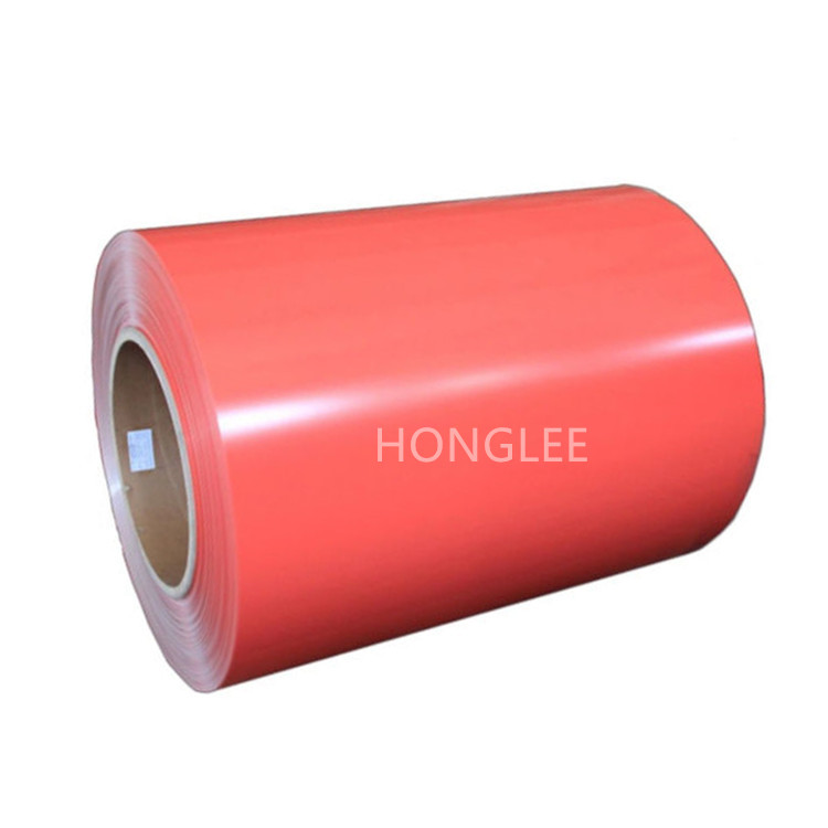 HONGLEE steel Roof Prepainted Color Zinc Coated corrugated Metal steel 0.35*1000MM To africa